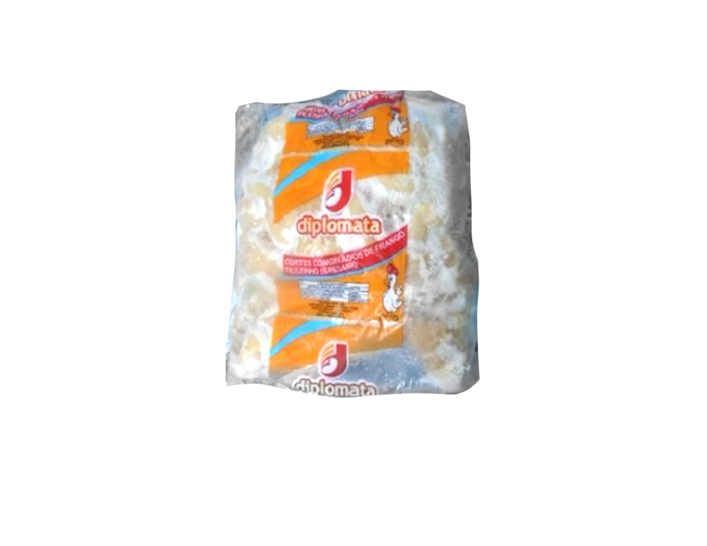 FILEZINHO SASSAMI DE FRANGO CONGELADO DIPLOMATA (CX 18 KG)